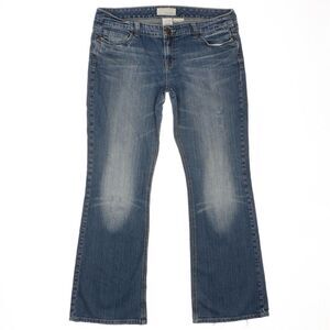 Maurices Laney Bootcut Jeans Size 13/14 L Juniors Blue Denim Measures 36 x 32